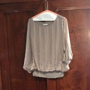 Flowy sheer top